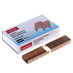 СКОБЫ №24/6 ХАТБЕР, МЕДНЫЕ, 1000 ШТ, КАРТ. БОКС /10/