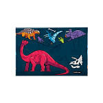 КОНВЕРТ ПЛАСТ. НА КНОПКЕ, A4, ЕRICHКRAUSE DINO PLANET, 0.16 ММ, РАЗНОЦВЕТНЫЙ /12/240/