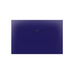 КОНВЕРТ ПЛАСТ. НА КНОПКЕ, A4, ERICHKRAUSE SOFT REEF, 0,18 ММ, НЕПРОЗР. АССОРТИ /12/240/ РФ