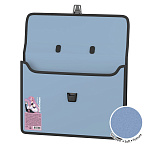 Портфель пластиковый ErichKrause Soft Manga, с 2 отделениями, с текстильной вставкой, A4, ассорти (в пакете по 1 шт.)