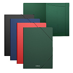 ПАПКА НА РЕЗИНКАХ ПЛАСТ, A4, ERICHKRAUSE MATT CLASSIC, 0,4 ММ, АССОРТИ /24/96/ РФ