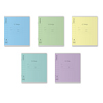 ТЕТРАДЬ 18 Л, ЛИН. ERICHKRAUSE КЛАССИКА COVERPRO GLOSSY, ПЛАСТ. ОБЛ. НА СКОБЕ, MIX-PACK /10/200/