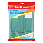 Подставка для книг пластиковая ErichKrause Base, Ice Metallic, бирюзовый