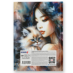 СКЕТЧБУК /АРТБУК/ 104 Л, А5, СВЕТОЧ. СОЗДАЮ НАСТРОЕНИЕ, 7БЦ, БУМ. БЕЛ. ГЛЯНЦ. ЛАМ. СШИВКА /4/16/