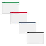 КОНВЕРТ ПЛАСТ. НА МОЛНИИ, ERICHKRAUSE АПЕЛЬСИН ПРОЗР. ЗИП, С6, 0,12 ММ, ПРОЗР. АССОРТИ /12/228/РФ