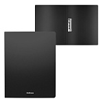 ПАПКА С БОК. ЗАЖИМОМ, ЕRICHКRAUSE MATT CLASSIC, А4, 0,4 ММ, ЧЕРНЫЙ /4/60/ РФ