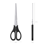 НОЖНИЦЫ 19 СМ. ERICHKRAUSE STANDARD, Е/П /12/144/