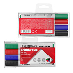 МАРКЕР ДЛЯ ДОСКИ ERICHKRAUSE W-170, 2,0 ММ, НАБОР 04 ЦВ. АССОРТИ, ФУТЛЯР /36/216/