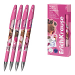 РУЧКА ГЕЛ. ERICHKRAUSE R-301 MAGIC GEL STICK CAPYBARBARA 0,5 ММ, СТИРАЕМ. СИНИЙ /12/144/1728/