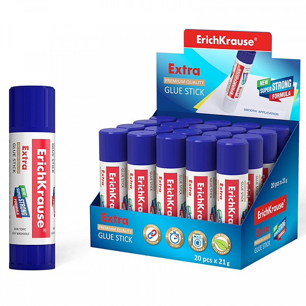 КЛЕЙ КАРАНДАШ 21 Г. ERICHKRAUSE ЭКСТРА /20/480/