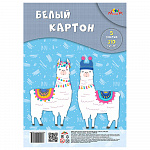 КАРТОН БЕЛЫЙ А4, 05 Л, ЛАМЫ, МЕЛ. ПЭТ /50/