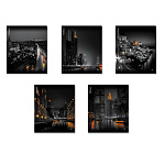 ТЕТРАДЬ 48 Л, А5, КЛ. ERICHKRAUSE URBAN LIGHTS, ГЛЯНЦ. ЛАМ. MIX-PACK /5/100/