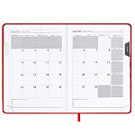 ЕЖЕДНЕВНИК 2026 ГОД, А5, 176 Л, ESCALADA. САРИФ КРАСНЫЙ, К/З, ТВ. ПЕРЕП. ПОРОЛОН /15/30/