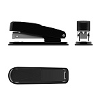 СТЕПЛЕР №24, ДО 30 Л. ERICHKRAUSE КВАДРО ПОЛУПОЛОСА, ЧЕРНЫЙ /12/72/