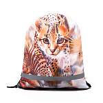 Мешок для обуви ErichKrause 500x410мм Wild Cat