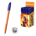 РУЧКА ШАР. ERICHKRAUSE U-108 ORANGE STICK 1.0, ULTRA GLIDE TECHNOLOGY, СИНИЙ /50/200/2400/