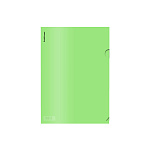 УГОЛОК А4. ПЛАСТ. ERICHKRAUSE GLOSSY NEON, 0,18 ММ, ПОЛУПРОЗР. АССОРТИ /12/300/
