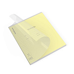 ТЕТРАДЬ 12 Л, ЛИН. ERICHKRAUSE КЛАССИКА COVERPRO АПЕЛЬСИН ЖЕЛТАЯ, ПЛАСТ. ОБЛ. НА СКОБЕ /10/280/