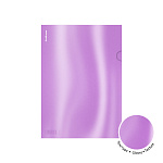 УГОЛОК А4. ПЛАСТ. ERICHKRAUSE GLOSSY CANDY, 0,18 ММ, ПОЛУПРОЗР. АССОРТИ /12/300/