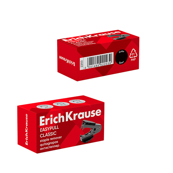 АНТИСТЕПЛЕР ERICHKRAUSE КЛАССИКА ПЛЮС, С ФИКСАТОРОМ /48/576/