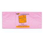 БЛОК Д/ЗАПИСИ 38*51 ММ, 3*100Л, WORKMATE, ПАСТЕЛЬНО-РОЗОВЫЙ /12/288/