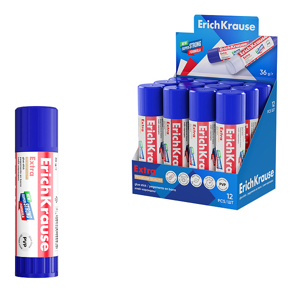 КЛЕЙ КАРАНДАШ 36 Г. ERICHKRAUSE ЭКСТРА /12/288/