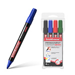 МАРКЕР ПЕРМ. ERICHKRAUSE Р-200, НАБОР 04 ШТ, Е/П /12/288/