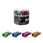 ТОЧИЛКА МЕТАЛ. ERICHKRAUSE FERRO COLOR, НА 1 ОТВЕРСТИЕ, ПРЯМОУГ. АССОРТИ /48/288/2880/