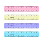 ЛИНЕЙКА 20 СМ, ERICHKRAUSE PASTEL, АССОРТИ /44/924/ РФ