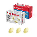 КНОПКИ КАНЦ. 10 ММ/100 ШТ. ERICHKRAUSE, МЕДНЫЕ /24/144/