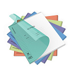 ТЕТРАДЬ 18 Л, ЛИН. ERICHKRAUSE КЛАССИКА COVERPRO MATT, PULSE, ПЛАСТ. ОБЛ. СКОБА /10/200/