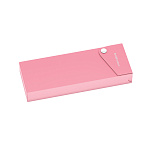 Пенал пластиковый ErichKrause Diagonal Pastel, ассорти (в коробке-дисплее по 12 шт.)