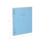 ТЕТРАДЬ 18 Л, КЛ. ERICHKRAUSE КЛАССИКА COVERPRO® ЗЕРКАЛО, ПЛАСТ. ОБЛ. НА СКОБЕ, МИКС /10/200/