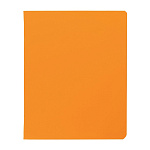 ТЕТРАДЬ 48 Л, А5, КЛ, ХАТБЕР. ОДНОТОННЫЙ. ШАФРАН, ЛАМ. МЯГКОЕ КАСАНИЕ, НА СКОБЕ /5/60/