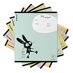 ТЕТРАДЬ 24 Л, ЛИН. ERICHKRAUSE FUNNY BUNNY, MIX-PACK /10/160/ 