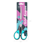 НОЖНИЦЫ 19 СМ. ERICHKRAUSE STANDART+, РЕЗИНОВЫЕ ВСТАВКИ, АССОРТИ, Е/П /12/144/