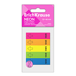 ЗАКЛАДКИ 12*45 ММ ERICHKRAUSE NEON, 05ЦВ/25Л, ПЛАСТ. АССОРТИ /30/540/