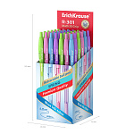 РУЧКА ШАР. АВТ. ERICHKRAUSE R-301 SPRING MATIC&GRIP 0,7, СИНИЙ /50/400/3200/