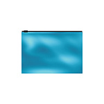 Zip-пакет пластиковый ErichKrause® Glossy Ice Metallic, B5, непрозрачный, голубой (в пакете по 12 шт.)