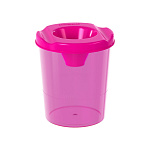 СТАКАН-НЕПРОЛИВАЙКА ERICHKRAUSE NEON, ТОНИРОВАННЫЙ, РОЗОВЫЙ /24/