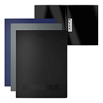 ПАПКА С БОК. ЗАЖИМОМ, ЕRICHКRAUSE MEGAPOLIS, 0,6 ММ, АССОРТИ /4/60/ РФ