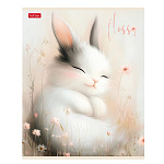 ТЕТРАДЬ 48 Л, А5, КЛ, ХАТБЕР. FLOSSY, ЛАМ. SOFT-TOUCH, НА СКОБЕ /5/60/