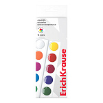 КРАСКИ АКВ. 12 ЦВ. ERICHKRAUSE BASIC, АССОРТИ, К/К, Е/П /44/