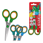 Ножницы ErichKrause Junior Softy Jolly Friends, 13см, ассорти (в блистере по 1 шт.)