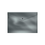 КОНВЕРТ ПЛАСТ. НА КНОПКЕ, A4, ERICHKRAUSE GLOSSY ICE METALLIC, 0,18 ММ, НЕПРОЗР. АССОРТИ /12/240/ РФ