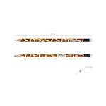 КАРАНДАШ Ч/Г ERICHKRAUSE SAVANNA, HB, КРУГЛЫЙ, С ЛАСТИКОМ, ЗАТОЧЕН. АССОРТИ {45707} /42/252/2016/