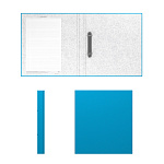 ПАПКА НА 2 КОЛЬЦА, ЛАМИН. ERICHKRAUSE NEON, ГОЛУБОЙ /20/ РФ