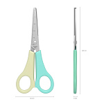 НОЖНИЦЫ 13,5 СМ. ERICHKRAUSE JOY® PASTEL, АССОРТИ, ТУБУС /24/288/