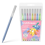 ФЛОМАСТЕРЫ НАБ. 08 ЦВ. ERICHKRAUSE EASY WASHABLE PASTEL, АССОРТИ /12/240/