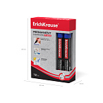 МАРКЕР ПЕРМ. ERICHKRAUSE Р-200, 2ММ, СИНИЙ /12/144/720/